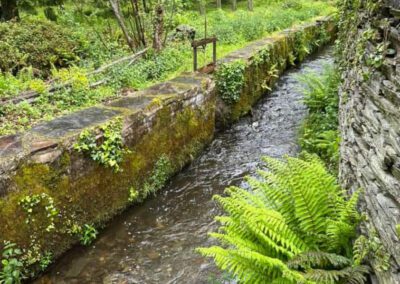 Magnifique ancien moulin en pierre avec dépendances