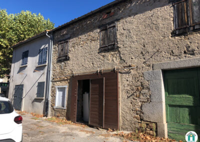 Maison de village avec grange et potager